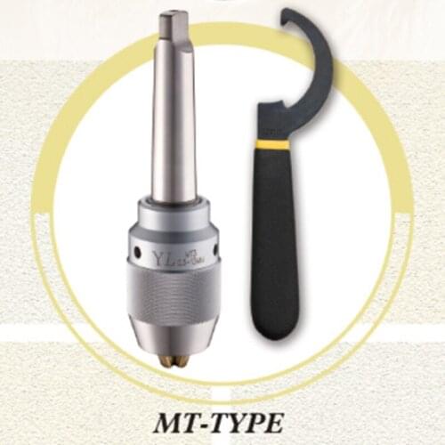 Taiwan original Yaliang YL integrated Morse shank drill chuck 8/13/16S-MT2/MT3/MT4