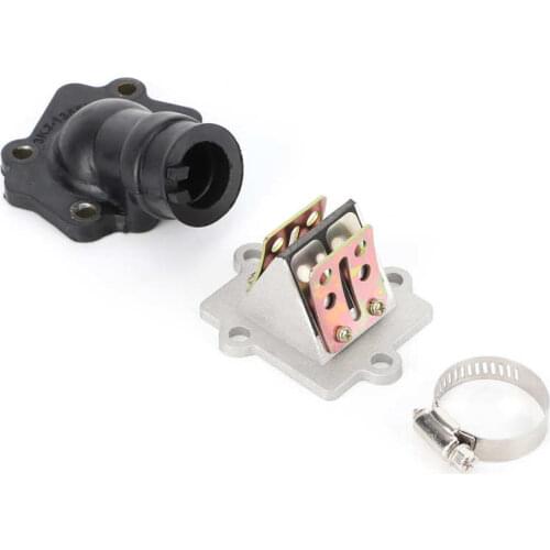 Intake Manifold+Reed Valve Fit for YAMAHA JOG Vino Zuma BWS Minarelli 2-Stroke Engine 49cc 50cc Motorcycle Parts