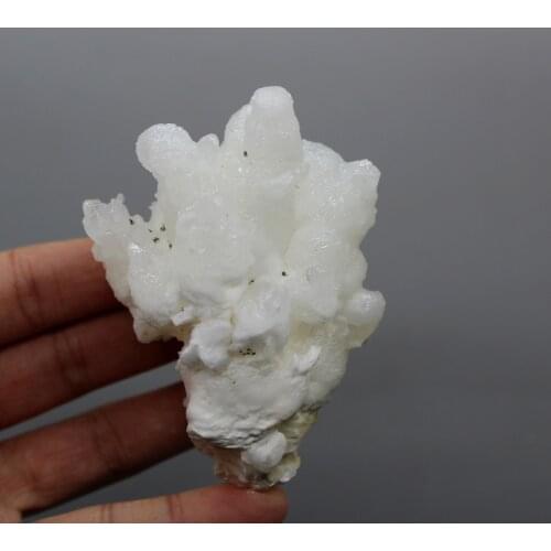 197g Natural hydrozincite Mineral specimen stone Crystal flower mineral crystal specimen stones and crystals from china