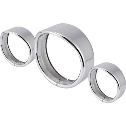 2/3 Pcs 4.5/7 inch Motorcycle Headlight Trim Ring Housing Bracket Fits for Harley for Touring/Road King/Electra Glide/Softail