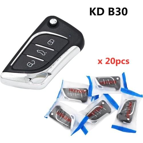50pcs/lot KEYDIY KD B30 B Series Remote Control For KD900 URG200 KD-X2 Mini KD Key Programmer Multi-function remote control key