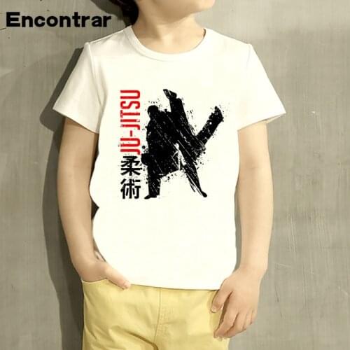 Toddler Jiu Jitsu Design Baby Boys/Girl T Shirt Kids Funny Short Sleeve Tops Children Cute T-Shirt,HKP4051