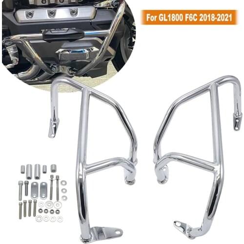 For HONDA Gold Wing 1800 Goldwing GL1800 F6C 2018 2019 2020 Motorcycle Crash Bar Engine Tank Guard Cover Bumper Frame Protector