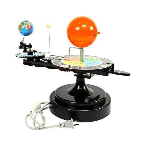 Electric manual three-ball instrument sun earth moon running instrument geographical model teaching instrument teaching aid
