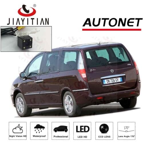 JIAYITIAN Rear View Camera For Lancia Phedra Phedra II 2002~2011 CCD Night Vision Backup License Plate camera Reverse camera CCD