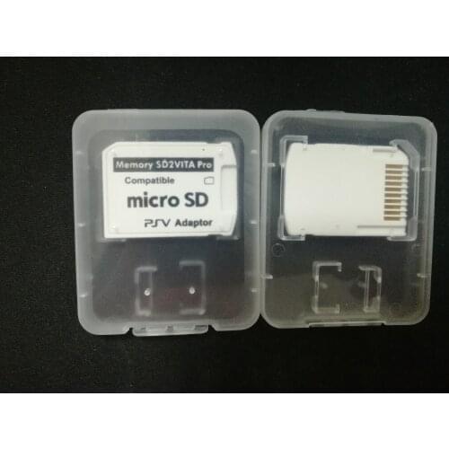 2pcs Newest Version 5.0 SD2Vita For PS Vita Memory Card for PSVita Game Card PSV Adapter 3.60 System 256GB Micro SD card