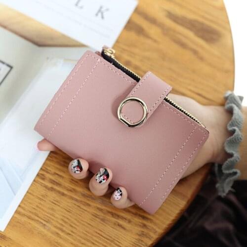 Fashion Womens Wallets Short Women Coin Purse Wallets For Woman Card Holder Small Ladies Wallet Female Hasp Mini Clutch