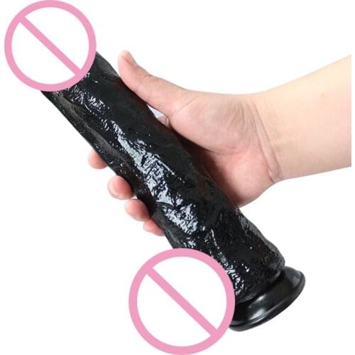 6 7 8 9 10 12 inch Realistic Big Dildo 4 5 6 7cm Diameter Huge Dildo Suction Cup Dong Dick Fake Penis Anal Dildo Unisex Sex Toys