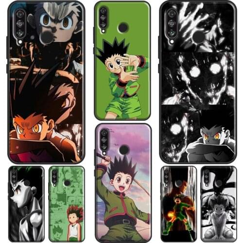 Gon Freecss Hunter x Hunter Silicone Case For Huawei P30 P40 P20 Lite Mate 10 20 Pro P Smart 2019 Z 2021 Phone Cover