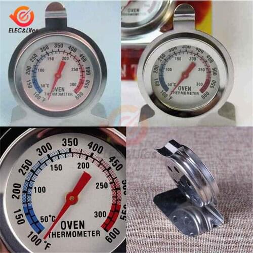 Oven Thermometer Food Meat Temperature Stand Up Table Stainless Steel Gauge Kitchen Cookware Baking Thermometer