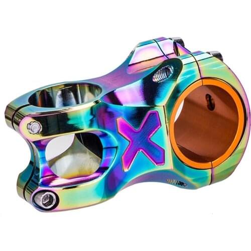 Bicycle Stem CNC Ultralight Bike Handlebar Stem 31.8*35mm MTB Colorful Stem Aluminum Alloy Mountain Road Bike Stem