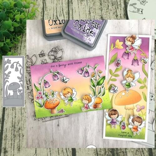 Vertical Mushroom Board METAL CUTTING DIES Stencil Scrapbooking Photo Album Card Paper Embossing Craft DIY