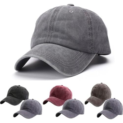 Womens Cap Mens Cap Dad Hat Wholesale Solid Sport Unisex Outdoor Custom Solid Color Cotton Bone Sports Woman Cap #T1G