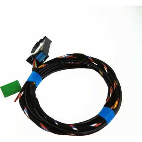 1K8035730D Car 9W2 RCD510 RNS510 Bluetooth Cable Harness Wiring With Microphone For VW Passat B6 B7 Golf MK5 MK6 Tiguan Polo Eos