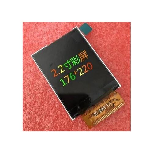 2.2 inch 24PIN TFT LCD Cololr Screen R61503B Drive IC 176(RGB)*220 MCU 8Bit Interface C51 STM32 RPi