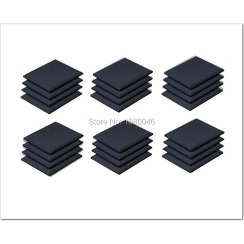 Prim acoustic foam acoustic panel acoustic Broadway Scatter Blocks Acoustic Treatment Pro Audio LA 24pcs size 30*30*5cm Black