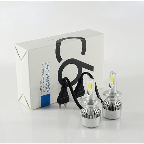 C6 automobile LED headlamp LED automobile headlamp H4 H7 H11 9005 LED automobile bulb led lights for car