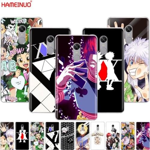 HAMEINUO Hunter X Hunter Anime Cover phone Case for Xiaomi redmi 5 4 1 1s 2 3 3s pro PLUS redmi note 4 4X 4A 5A
