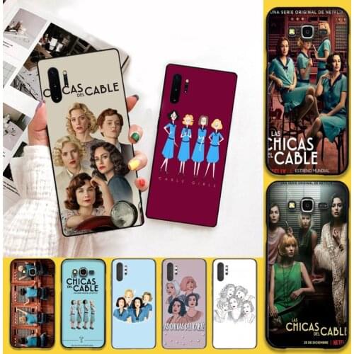 TV Cable Girls Phone Case For Samsung Galaxy Note20 ultra 7 8 9 10 Plus lite J7 J8 Plus 2018 Prime