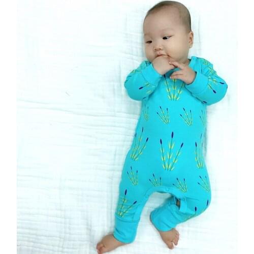 Girls Boys Harem Romper Newborn Cotton Jumpsuit Girl Autumn Winter Pajamas Baby Tank Floral Romper 2021 New Arrival 45