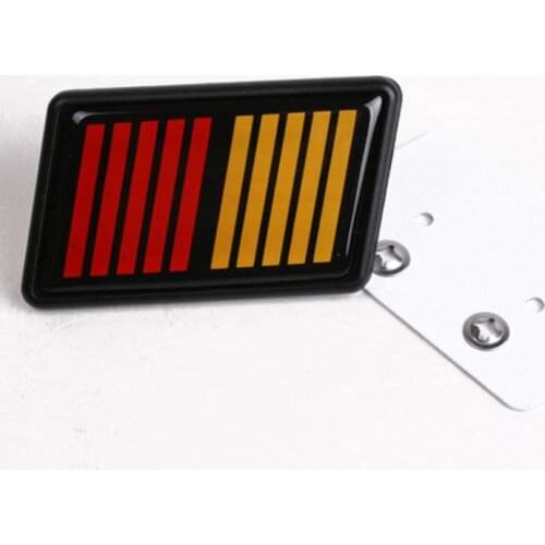 2018 NEW HOT SALES 3D Ralliart Modified Car Sticker Motor Parts Car Decoration Wrap Sticker Car Grid Styling Accessories