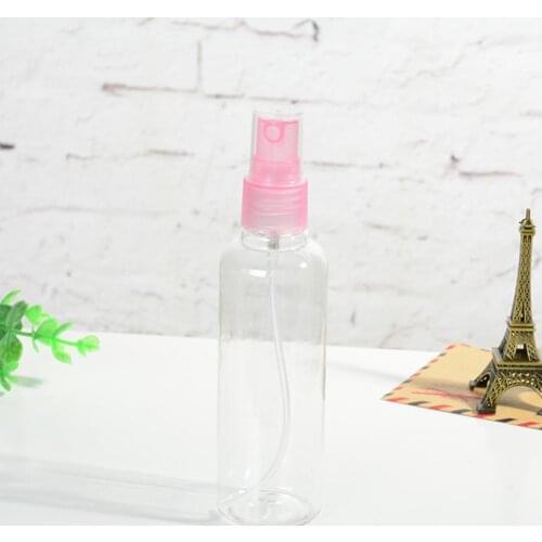3 Color 100 Ml Transparent Spray Bottle Plastic Empty Perfume Travel Fine Cosmetic Tool Bottles Container Atomizer Pump Mis O0F6