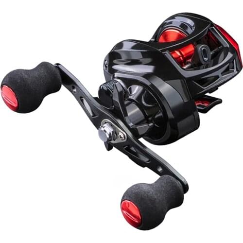 LINNWL Fishing Reel 7.2:1 High Speed Gear Ratio Baitcasting Reel 8KG Max Drag Bait Casting Reel Metal Spool Pesca