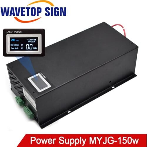 WaveTopSign MYJG-150W CO2 Laser Power Supply 130-150W for CO2 Laser Engraving and Cutting Machine