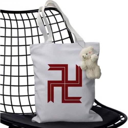 Bolso de mano de lona para mujer bolsa de hombro informal para ir de compras con estampado de Los Vengadores de Tokio