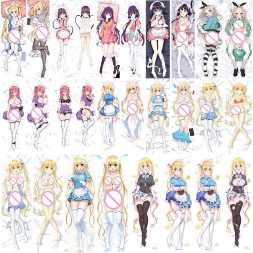 Coscase Anime Pillowcase Blend S Maika Sakuranomiya & Kaho Hinata & Miu Amano hugging Body Dakimakura pillow cover case