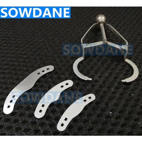 20 pcs Stainless Steel Dental Matrix Bands Materials Tofflemire Stuck Dental Formation Piece Material Matrices