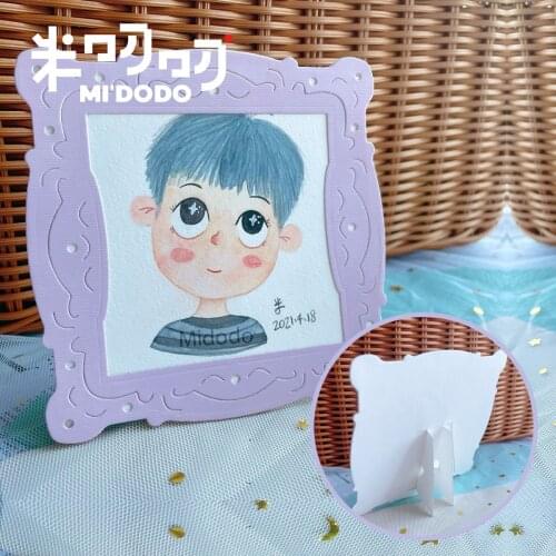 4.5Inch Photo Frame Metal Cutting Dies 2021 for DIY Scrapbooking Paper Cards Making Decorative Crafts Midodo New Design Die Cut