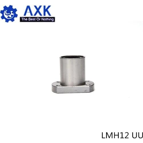 4pcs/lot Free shipping LMH12UU 12mm flange linear bearing CNC Linear Bush LMH12