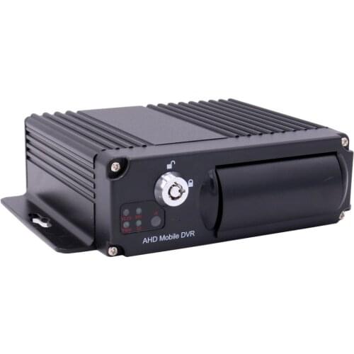 4CH 1080P Mobile Vehicle Car DVR Video Recorder 256GB Loop Recording for Truck Van Bus RV 7" Screen