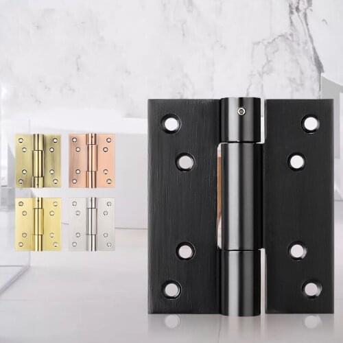 6 Inch Self closing casement door hydraulic buffer hinge positioning stainless accessories bearing hinge