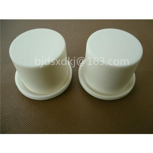99.3% alumina crucible with lids / 30ml / cylindrical corundum crucible / ceramic crucible
