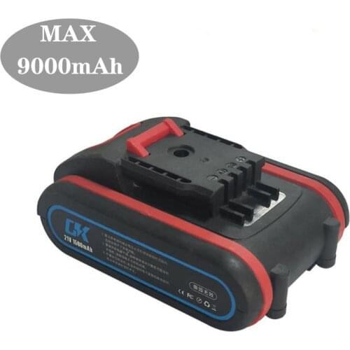 9000 mAh Large-capacity Lithium Battery 21V Electric Screwdriver Supporting Battery Power Saw And Hand Drill Special Battery