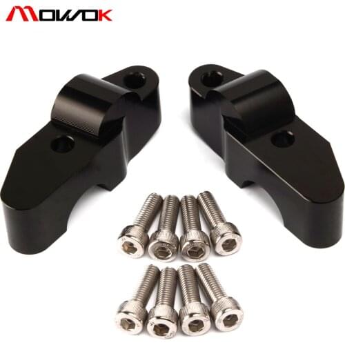 Motorcycle Accessories CNC Handlebar Risers Handle Bar Clamp Estendere Adattatore For Benelli TNT300 bj302 TNT 300