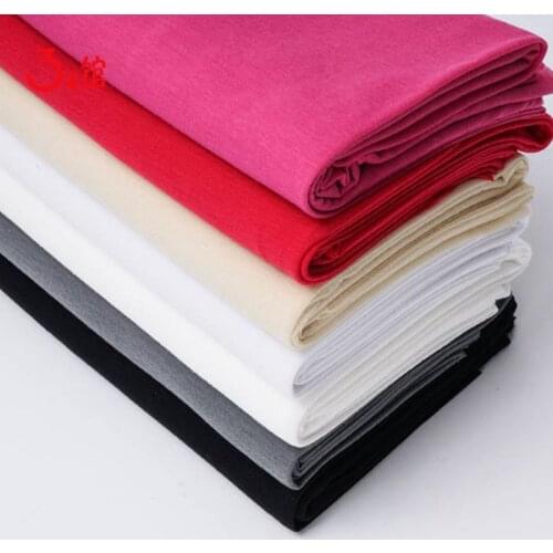 Cheap Fabric Polyester Thin Jersey Fabric For Sewing t-Shirt And Thin Cardigan Can See Through 50X150cm/Piece KA0107