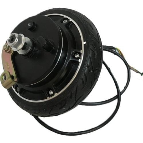 E-TECH 24V/36V/48V 6 inch drum brake scooter motor hub wheel with hall sensor