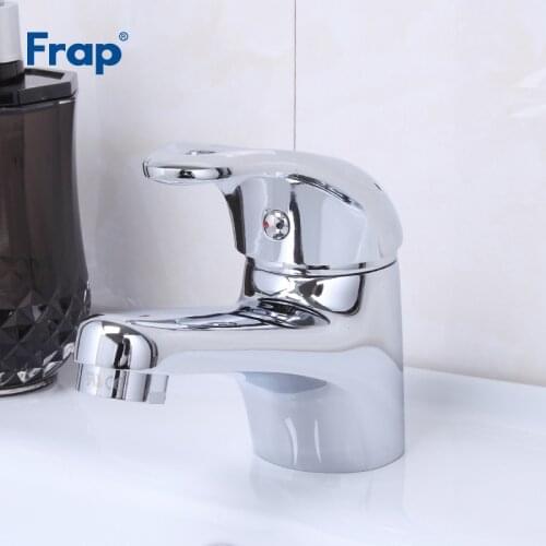 Frap New Arrival Bathroom Basin Sink Faucet Single Handle Kitchen Tap Hot and Cold Water Mixer Taps Chrome Finished Crane F1003