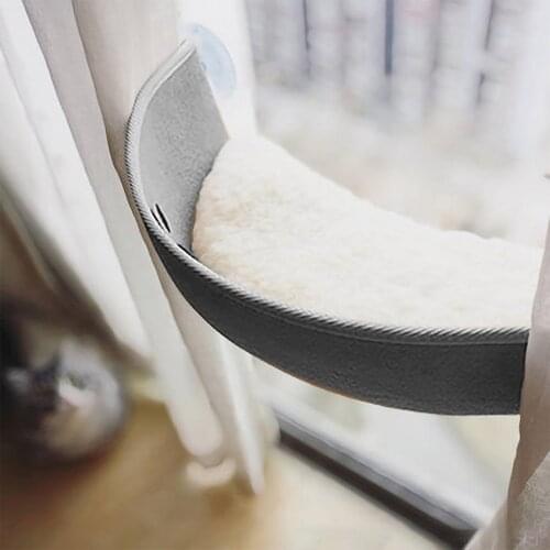 Hot Sale Pet Cat Hammock Beds Sunny Window Lounger Suction Hammocks Cats House shelf Comfortable Warm Ferret Pet Bed