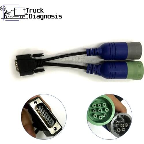 K-LINE Cable for CNH Est New Holland case diagnostic kit cnh est dpa5 cnh k-line 9 pin diagnostic cable for IVECO
