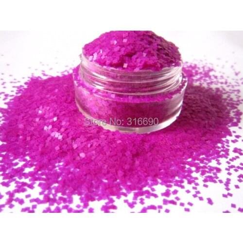 Matte Pastel Purple Square 1mm Solvent Resistant Glitter for matte nail polish