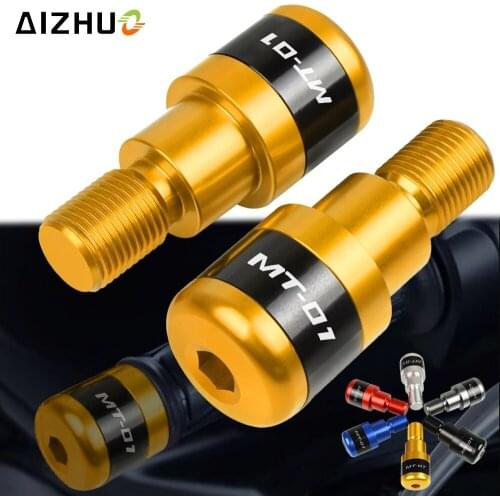Motorcycles MT 01 7/8"22mm Handlebar Grips Plug Slider Handle Bar Ends Accessories FOR YAMAHA MT01 MT-01 mt01 2004-2009 2008 2PC
