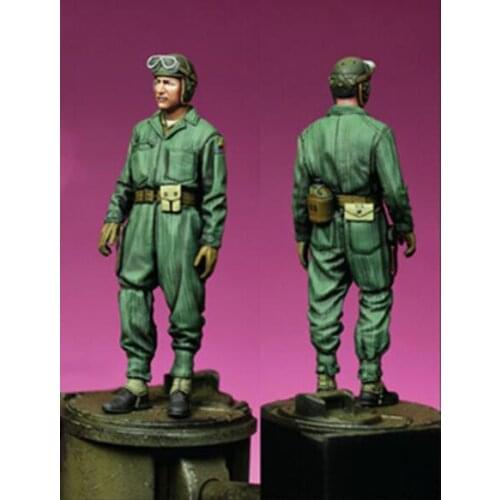 1/35 Assembly Resin Figure kit U.S. Tanker with base 1 figure
