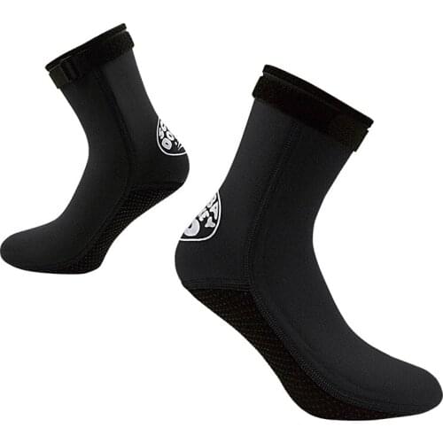 Men Women 3mm Neoprene Diving Socks Boots Water Sport Shoes Anti Slip Beach Warm Wetsuit Shoes Snorkel Surfing Swim Socks
