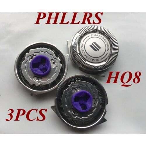 3Pcs HQ8 razor blade replace Head for PHILIPS Shaver PT878 PT870CC PT920 PT920CC PT925 PT927 PT875 PT830 PT710 PT715 PT725