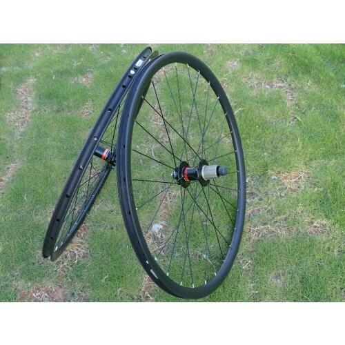 Brand New Full Carbon 27.5ER 650B MTB Mountain Bike Clincher Wheelset for Disc Brake