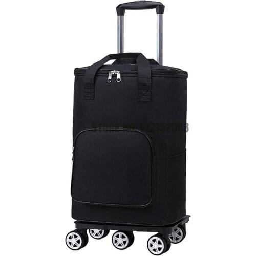 Mothers Grocery Shopping Bag, Portable Small Bag, Trolley Cart, Large Capacity, Lightweight Home Shopping Cart, Small Grocery S